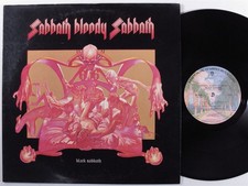 BLACK SABBATH Sabbath Bloody Sabbath WARNER BROS LP with lyric sheet insert u