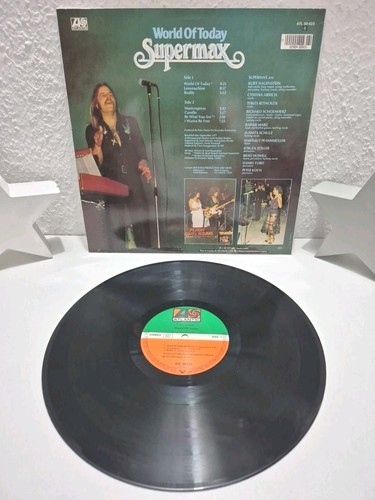 Supermax - World Of Today / Europe Press (ATL 50423) VG+/VG - Bild 2 von 3