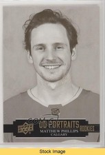 2021-22 Upper Deck Series 2 UD Portraits Rookies Matthew Phillips #P-68 READ 6f8