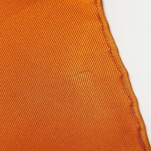 HERMES Scarf Carre 90cm ART des STEPPES 100% Silk Orange Brown Multi R8009 - Picture 7 of 8