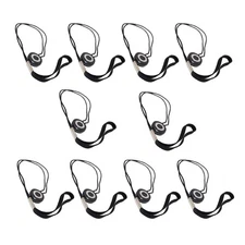 Camera Lens Cap Leash, 10Pcs Elastic Adhesive Cap Cover Keeper Holder, Black