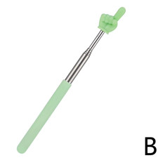 Steel Teaching Pointer Telescopic Rod Finger Design Teaching Stick Finger Readin