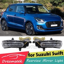 Für Suzuki Swift 2017 2018 2019 2020 LED Seitenanzeige Licht Blinker Klarlinse