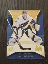 2006-07 Sp Game Used Hockey Olaf Kolzig Gold /100