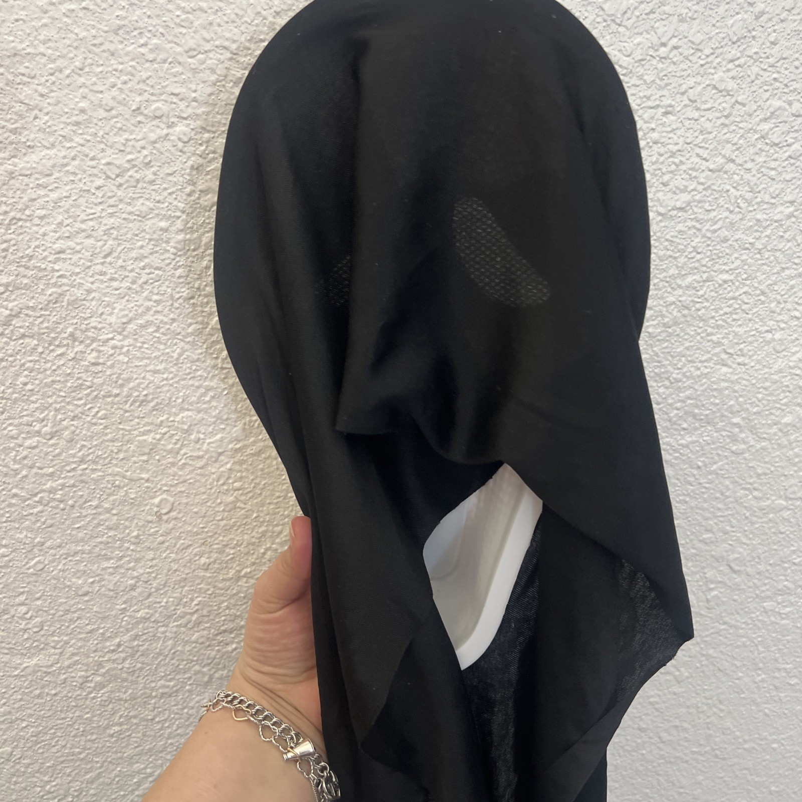 Rhinestone Ghost Face Mask - image 4