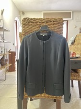 Completo Tailleur Con Gonna Elegante Da Donna Grigio Taglia 44 Made In Iitaly