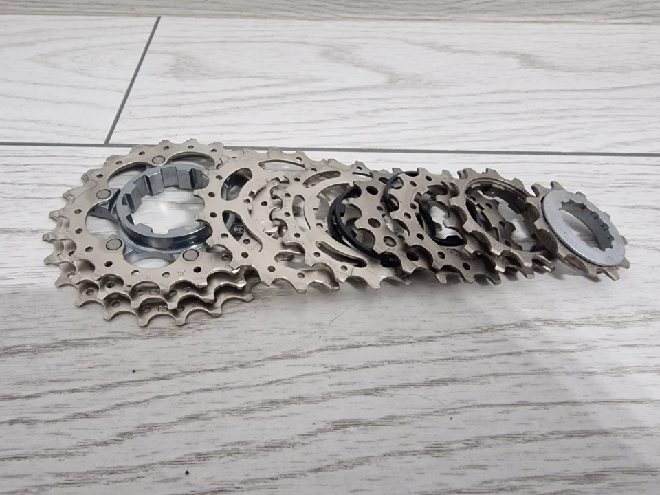 Cassette de bicicleta de 10 velocidades Miche 11-25T bicicleta de carreras de carretera en muy buena condición Foto 4 de 4