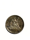 1861 Seated Liberty Half Dime - Good detail and a great Civil War era coin.