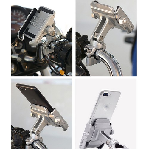 Support de charge USB support de base de guidon de téléphone moto pour Harley Softail - Photo 21 sur 25