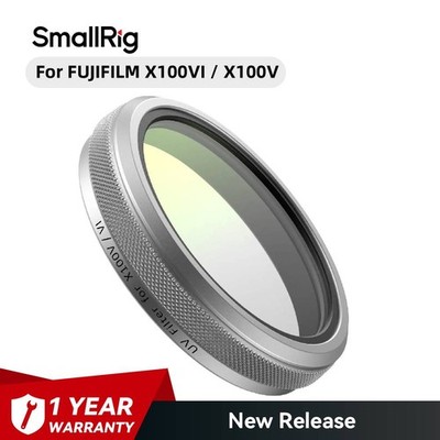 SmallRig UV-Filter für FUJIFILM X100VI / X100V Reinigungstuch (Silber)
