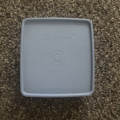 Tupperware Freeze It Square Freezer Container  with Light Blue Lid #310