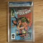 Marvel Comics Amazing Spider-Man #257 (1984) Newsstand Signed CGC 9.4