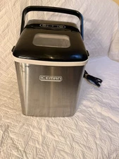 Iceman Dual-Size Countertop Ice Maker Machine, Portable, Creates 2 Cube Sizes
