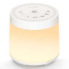 Rechargeable Nursery Night Light Sound White Noise Machine for Baby Adults wi...
