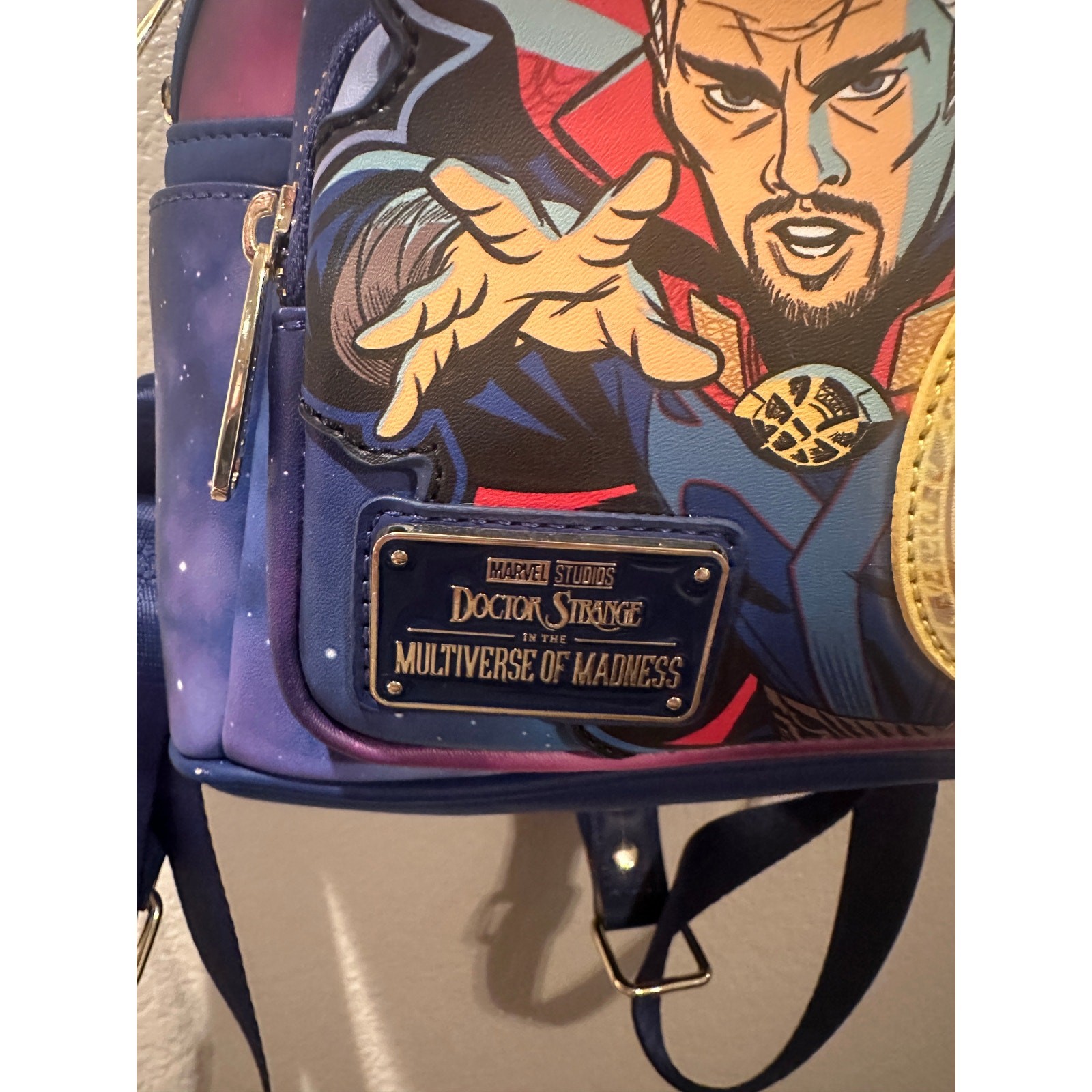NWT Marvel Disney Loungefly Dr. Strange Multiverse Avengers Wallet AND Backpack image 5