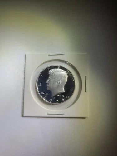2025 S Silver Proof Kennedy Half Dollar 99.9% Silver **Free Shipping**