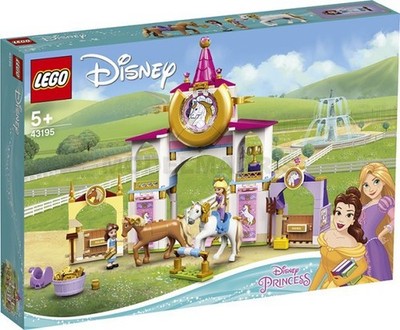 LEGO 43195 Disney Princess - Die königlichen Ställe von Belle und Rapunzel