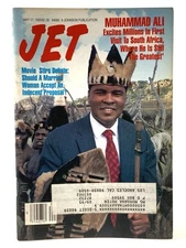 Jet Magazine Muhammad Ali Visits South Africa May 17, 1993 032720nonrh