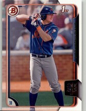 2015 Bowman Draft David Thompson #124 New York Mets