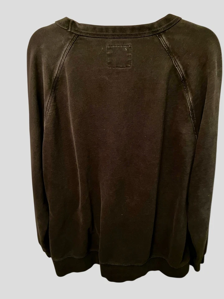 American Eagle Outfitters "a.eagle" black heavyweight sweatshirt Women's XL. - Image 2 of 4
