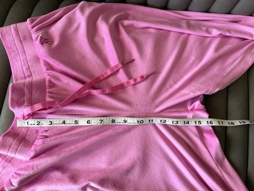 NWT Sz XL,Pink Velour Victoria’s Secret Jogger Pants,Hot Pink,Sultry,Y2K,Beachy - Picture 10 of 12