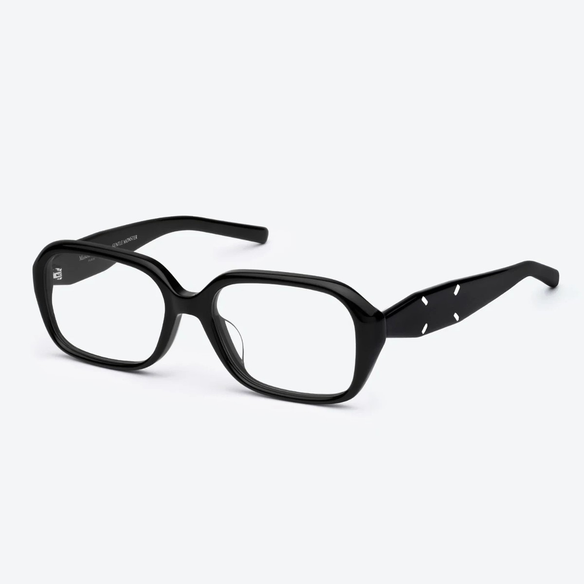 Gentle Monster x Maison Margiela MM212 Black Clear Sunglasses