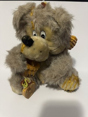 Orzek Plush Teddy Bear Dripping Honey Pot Bees Dipper Vintage 10'' Brown 1989