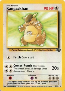 Kangaskhan 21/64 Jungle Rare