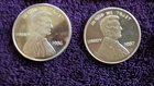 Lincoln Silver Round Coin– 1 oz .999 Fine Silver –
