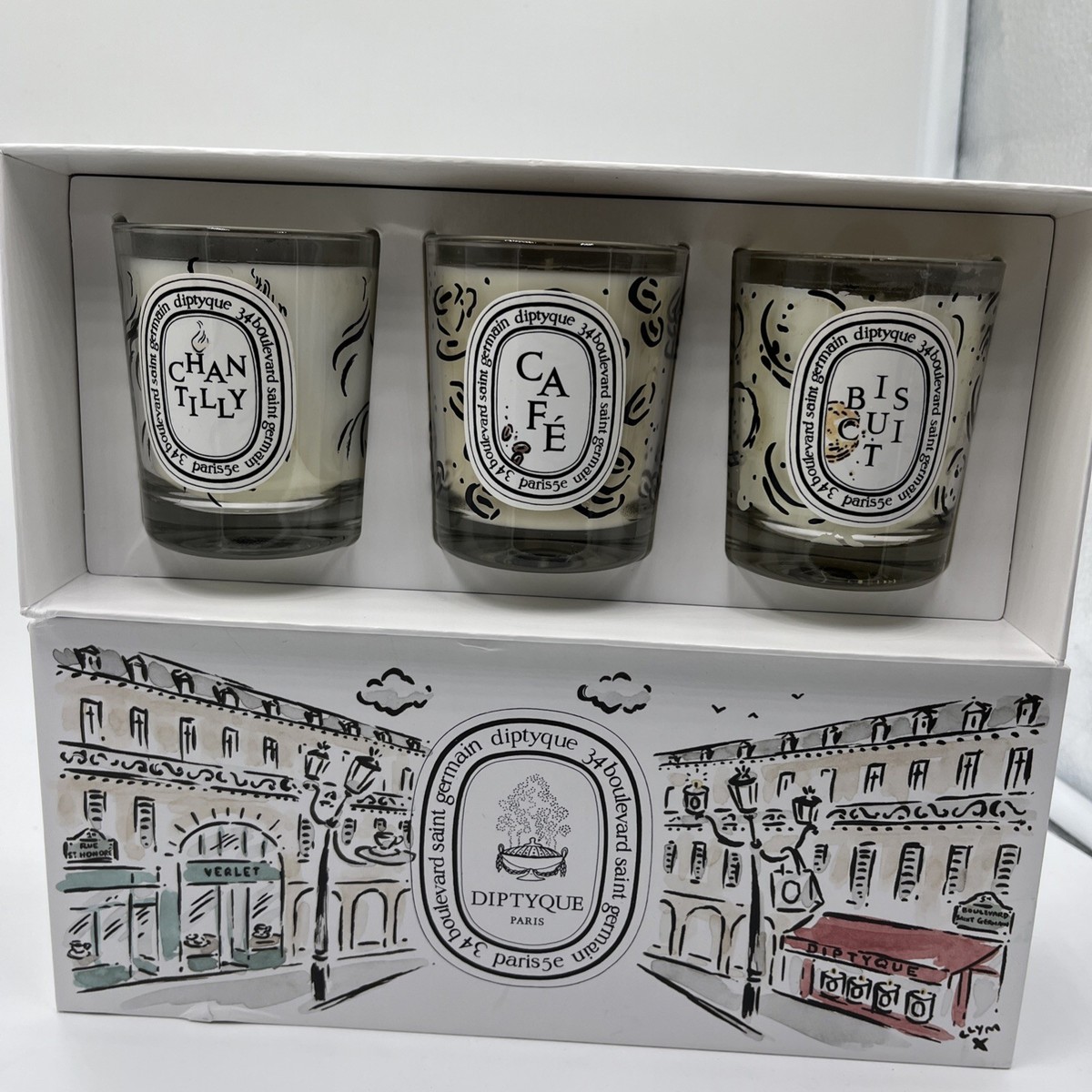 Diptyque アロマキャンドル　3個セット　新品未開封 Diptyque Candle Set Of 3x2.4oz Not Sealed | eBay