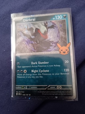 136/197 Darkrai - Holo Karte - Trick or Trade 2024 