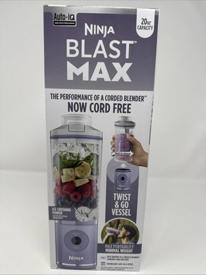 NEW Shark Ninja Blast Max Portable Blender + Twist & Go Personal Blender 20oz
