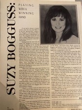 Suzy Bogguss, Full  Page Vintage Clipping
