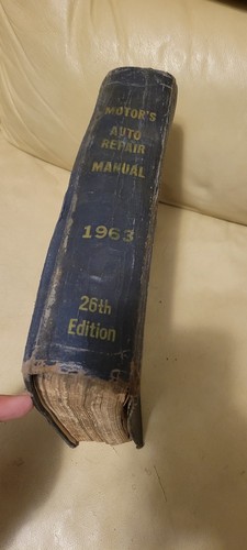Motor’s Auto Repair Manual 1963 Mechanical Specifications 1953-63 - Bild 9 von 9