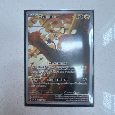 Pokémon Dedenne 093/088 POR Basic 70 HP Tail Generator Thunder Shock TCG English