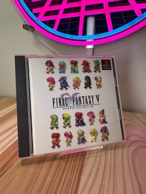 Final Fantasy V (JP PlayStation, 1998) CIB - US Seller