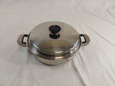 Casserole Dish Oneida Immaculate 18/10 Stainless 10” - Vintage