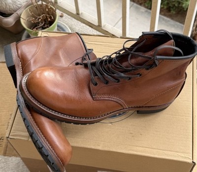 Red Wing ,Beckman boots 9016 Brown Leather Lace Up Work Boots, Men's great cond