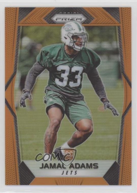 2017 Panini Prizm Rookies Orange Prizm 187/275 Jamal Adams #262 9su