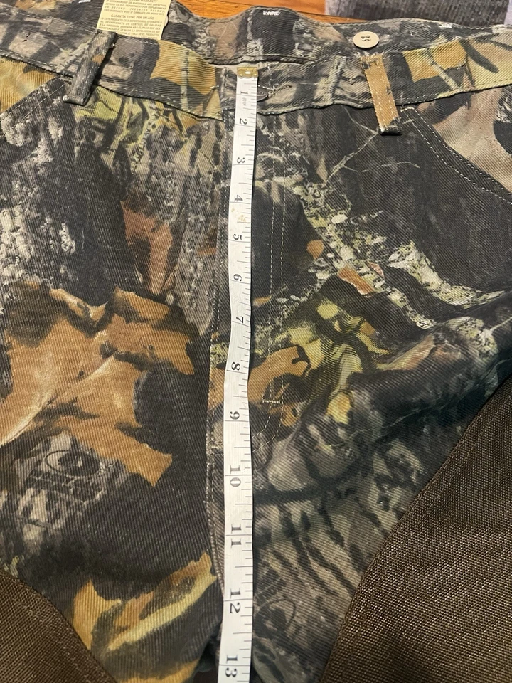 NUEVO CON ETIQUETAS Pantalones Wrangler PROGEAR PANTALÓN UPLAND RealTree Camuflaje Caza Aire Libre 38x33 Foto 4 de 4