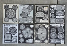 Lot of 8 Crochet Designs by Elizabeth Hiddleson Vols 11 12 13 22 28 35 39 41