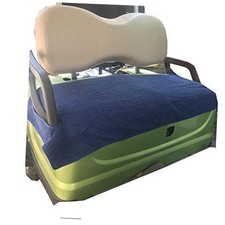 Golf Cart Seat Cover  Golf Cart Seat Blanket Fit All Golf Cart Blue