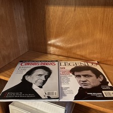 Cowboys Indian Plus Cowboy Legends Johnny Cash  Two Magazines