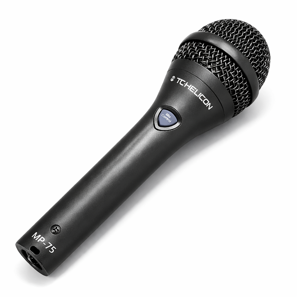 TC HELICON ( ティーシーヘリコン ) MP75 ダイナミックマイク Tc Helicon MP-75 Dynamic Wired Professional Microphone for sale