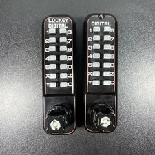 Parts Lockey 2835OILDC ORBronze Keyless Mechanical Digital Spring Door Lock