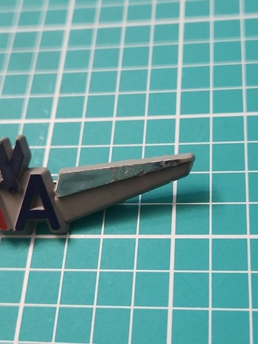 Vtg American Airlines Wings Badge Pin Stoffel Seals NY Plastic - Picture 3 of 16