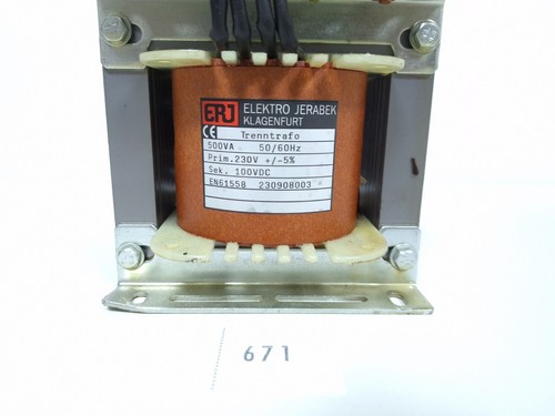 Elektro Jerabek Trenntrafo EN61558 230908003 - Bild 2 von 4