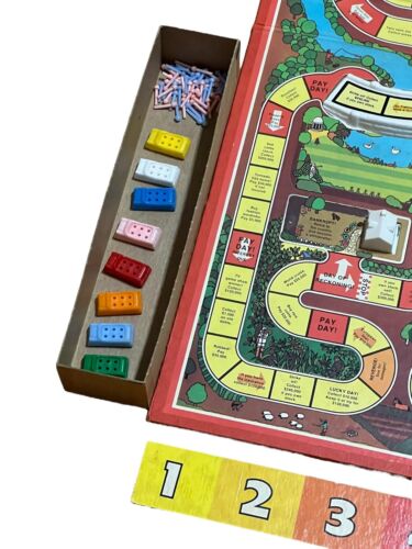 The Game of Life Board Game Milton Bradley 1977 Complete Vintage - Picture 7 of 12
