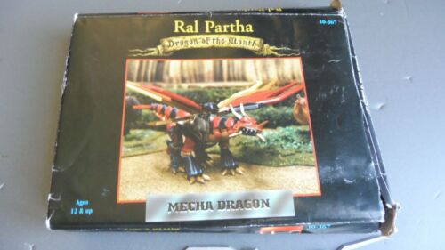 KOMPLETT RAL PARTHA DRRACHE DES MONATS MECHA DRACHENFIGUR MINIATUR SET D&D RL - Bild 2 von 16