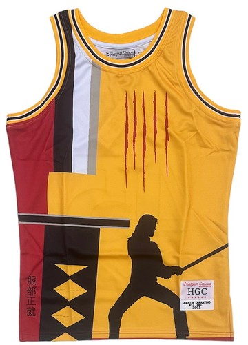 Kill Bill Quentin Tarantino Mens Headgear Classics Embroidered Basketball Jersey - Picture 2 of 5